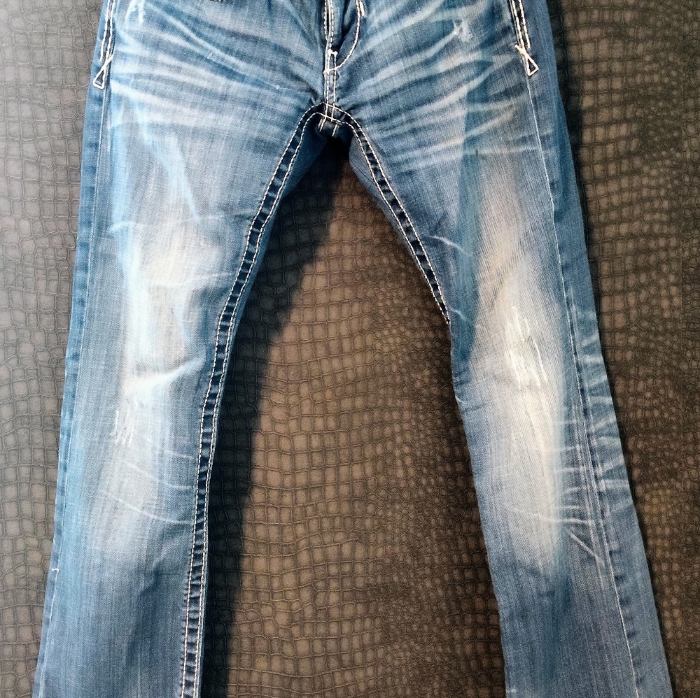 Buckle Black Three boot stretch men's jeans.  Size 26 Inseam 30